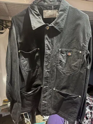 Dickies 블랙 커버올