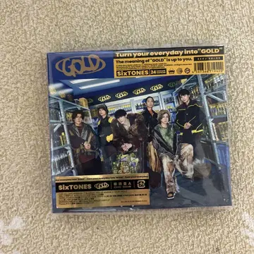 SixTONES GOLD 초회반A 가격 인하 가능