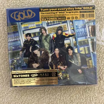 SixTONES 앨범 GOLD 초회반B 가격 인하 가능
