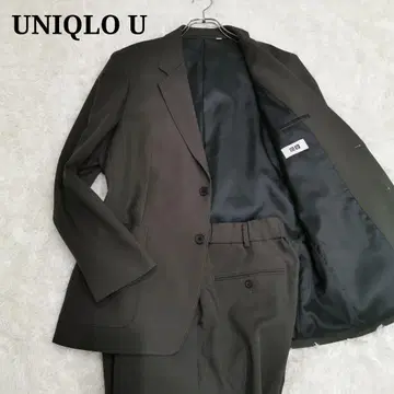단종 UNIQLO U 와이드핏 테이퍼드 팬츠 셋업