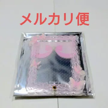 후쿠야 포토 카드 아크릴 프레임 파피용 핑크