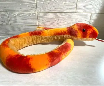 뱀 봉제 인형 전체 길이 약 120cm