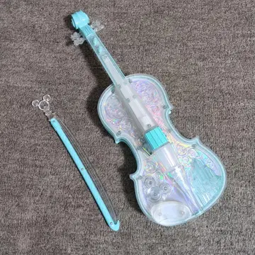 홀로그램 바이올린 (투명 블루색) 디즈니