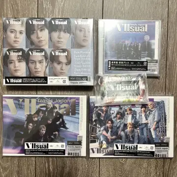 TravisJapan 2nd 앨범 VIIsual CD FC 한정판 파우치