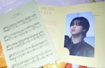 JIMIN 전시회 트레이딩 카드 악보