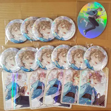 니지산지 ART OF NIJISANJI 컬렉션 카드 캔뱃지 후시미