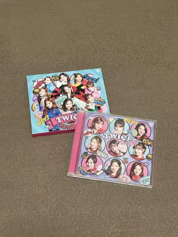 TWICE Candy Pop 일반 버전 & 초회반 세트