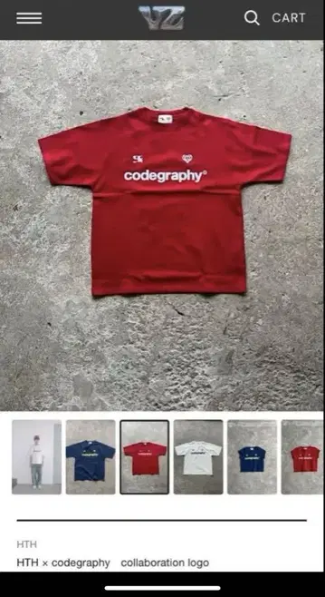 HTH x codegraphy collaboration 셔츠