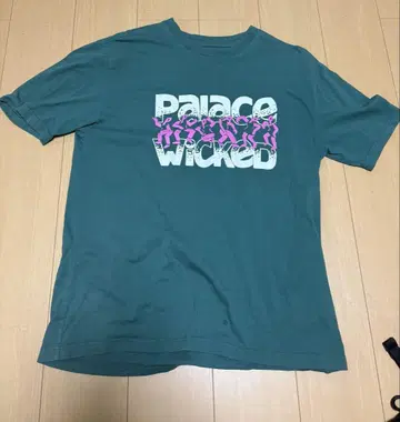 Palace 그래픽 티셔츠 다크 그린