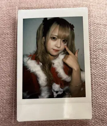 AVAM 히메미야 유카 산타 의상 폴라로이드