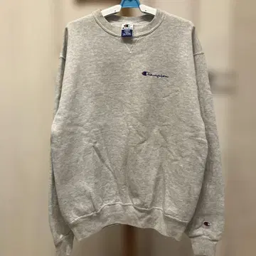 90s Champion 로고 맨투맨 파랑 택 챔피온 빈티지 L