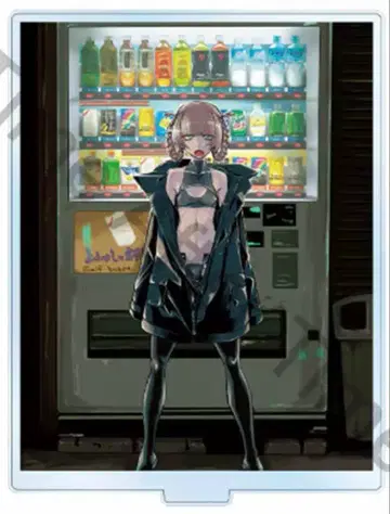 요괴소년 호타루 나즈나 자판기 아크릴 스탠드