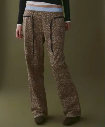 abeundmor DOUBLE WAIST SWEAT PANTS