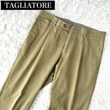 레어 TAGLIATORE 딸리아또레 슬랙스 이탈리아제 카키 베이지