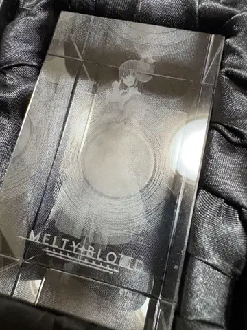 MELTY BLOOD 한정판 혜택 시엘 3D 크리스탈 미사용 새상품