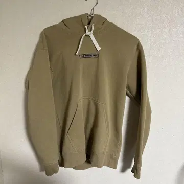 THE NORTH FACE 베이지 후드 부착 후드티 S