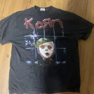 Korn T셔츠 XL 블랙