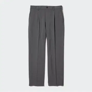 UNIQLO 턱 와이드 팬츠 그레이 M