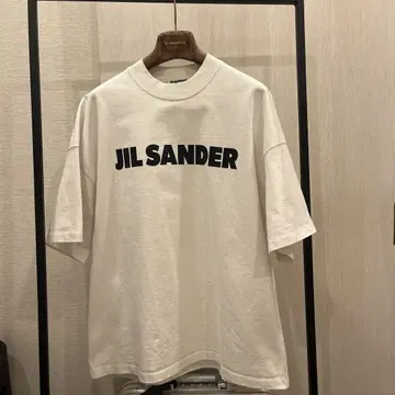 [ 새상품급 ] JIL SANDER 화이트 로고T셔츠