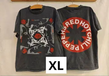 XL 레드 핫 칠리 페퍼스 T셔츠 그레이