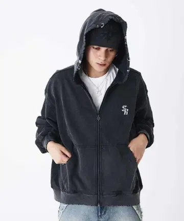 SUPPLIER 서플라이어 지퍼 후디