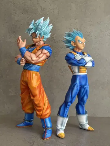 드래곤볼 베지터와 손오공 2체 피규어 세트