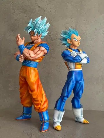 드래곤볼 베지터와 손오공 2체 피규어 세트