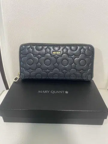 MARY QUANT 마리콴트 장지갑 블랙