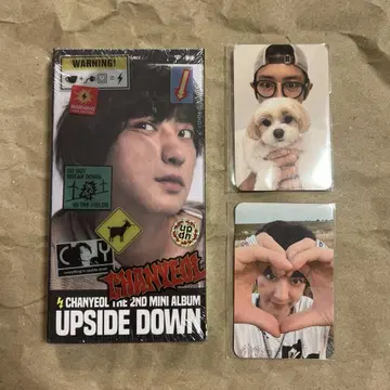 EXO 찬열 UpsideDown SELFIE mumo 트레이딩 카드 포함