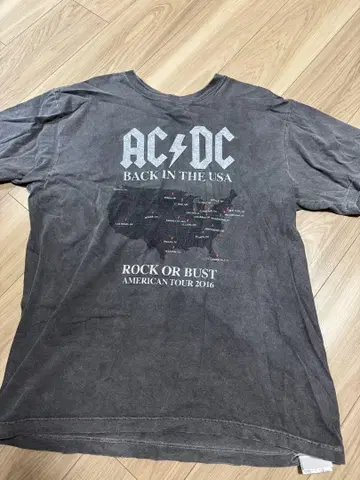 journal standard relume ACDC T셔츠