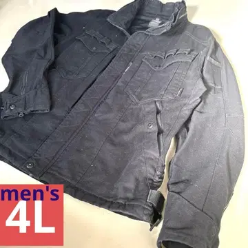 새상품급 워크맨 점퍼 자켓 3XL(4L) 블랙 오버 사이즈