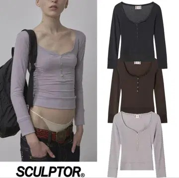 Sculptor Cottage Button Henley