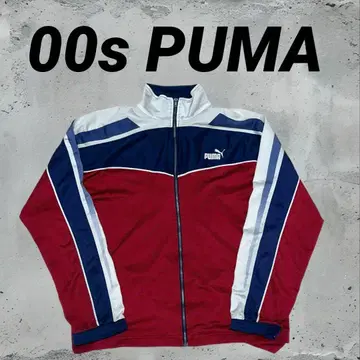 00s PUMA 빈티지 트랙 자켓 멀티 컬러 L 사이즈