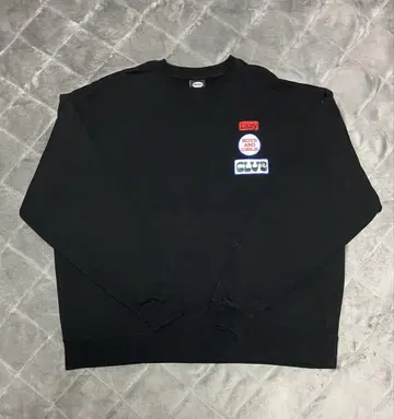 FREAK'S STORE 블랙 맨투맨 L 와펜