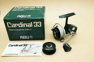 ABU Cardinal 33 스피닝 릴 (상자/설명서/정품 스풀 포함)