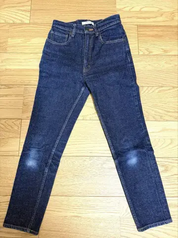 [ 새상품급 ] MOUSSY MVS SKINNY 스키니 데님 24인치