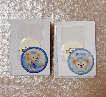 디즈니씨 더피 프렌즈 컬러풀 해피니스 와펜 더피