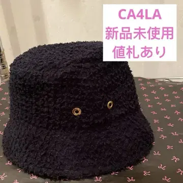 미사용 ca4la 카시라 LACE HAT 7 버킷햇 레이스