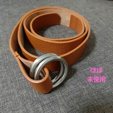 FURLA 카멜 가죽 벨트