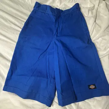 Dickies 파랑 하프 팬츠 디키 28인치