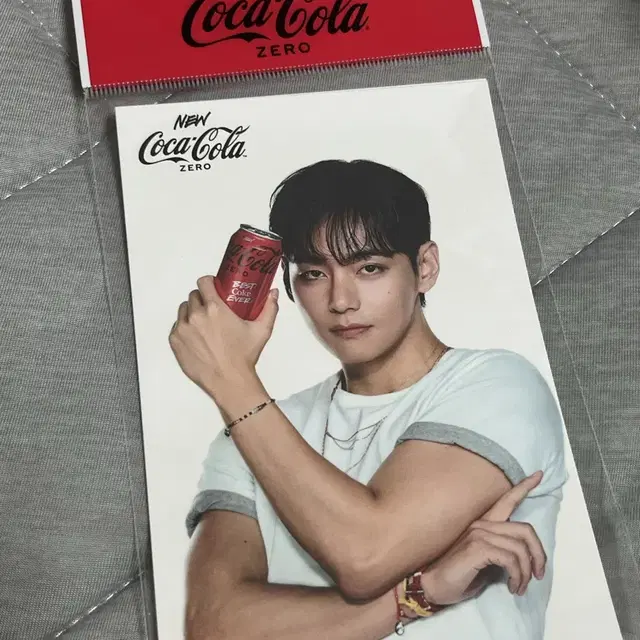뷔 코카콜라 제로 엽서