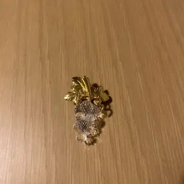 스와로브스키 포도 모양 브로치