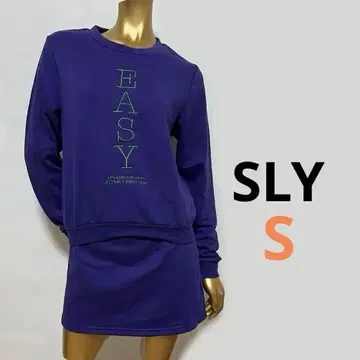 [ 0600 ] SLY 상의+스커트 셋업 1 퍼플
