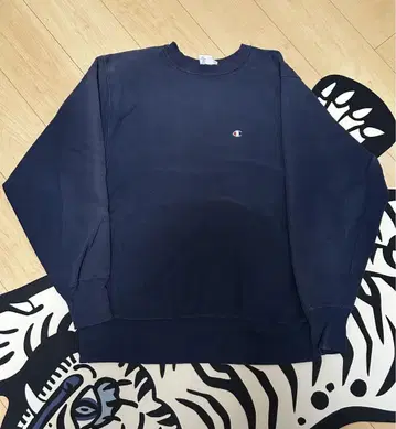 보로 90s Champion reverse weave 무지 분위기 자수