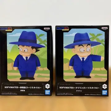 BANDAI SOFVIMATES 크리링 손오공 피규어 세트