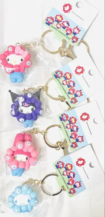 먀쿠먀쿠 변신 키링 키티 마이멜로디 쿠로미 시나몬 만박