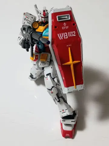 RX78-2 건담 RG ver2.0 페인팅 완료품