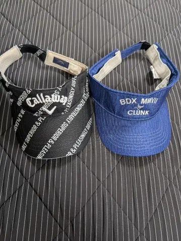 새상품급 Callaway 캘러웨이와 Clunk 클랭크의 골프 선바이저