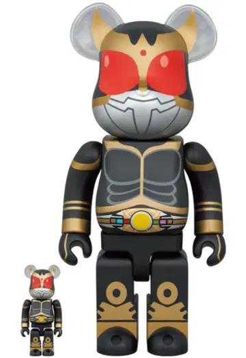 BE@RBRICK 가면라이더 어메이징 마이티 100% & 400%