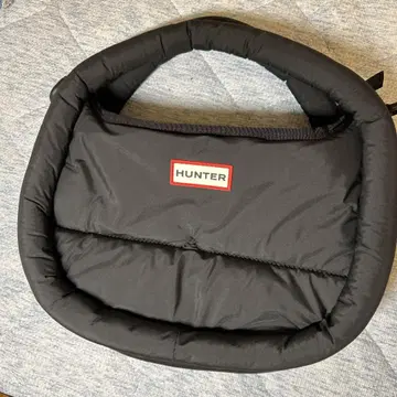HUNTER 블랙 숄더백